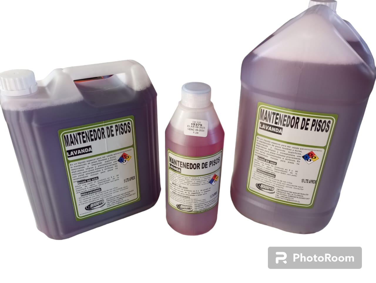 Mantenedor De Pisos Lavanda - Limpia y Aromatiza Tus Pisos